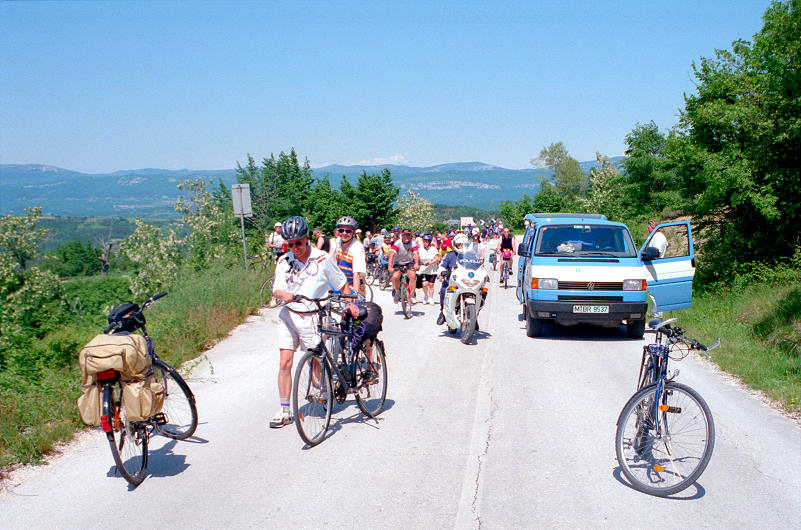 das mediale Interesse an der Tour war famos ;-)