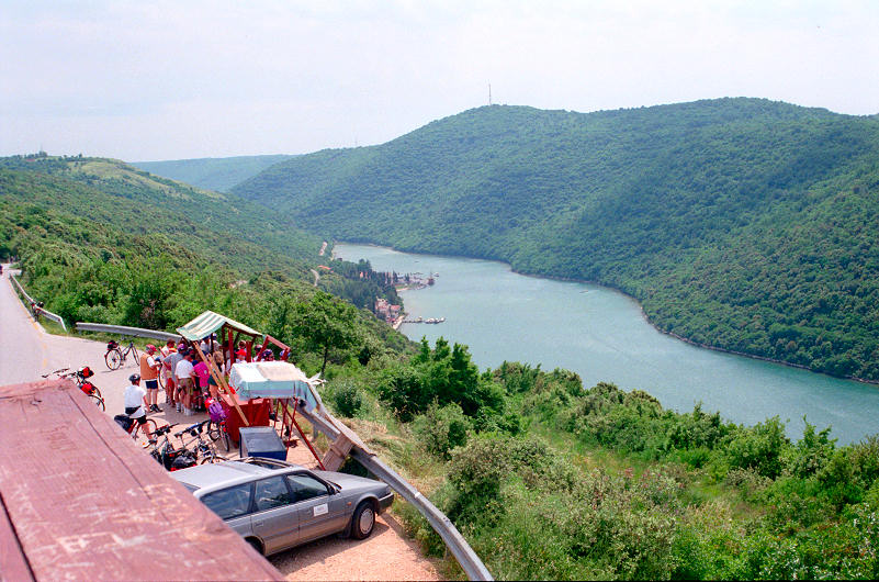 Blick auf den Limfjord  bzw. Limski Kanal