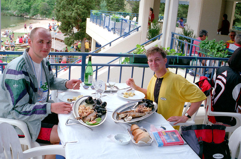 Fischplatte mit Spezialitten aus dem Limfjord