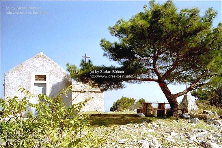 auf dem Hausberg von Veli Losinj, dem Sveti Nikola