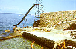 das ehemalige Strandbad des Kinderkurheims in Veli Losinj